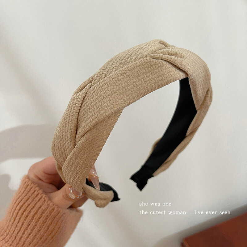 Hot Recommended Fashion Hairband Headband (Beige)