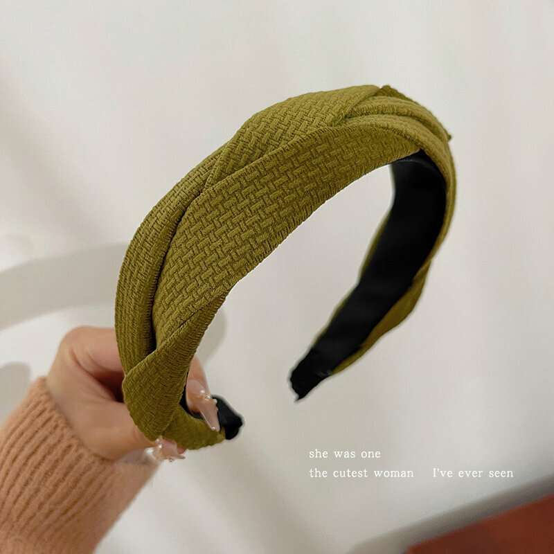 Hot Recommended Fashion Hairband Headband (Olive Green)