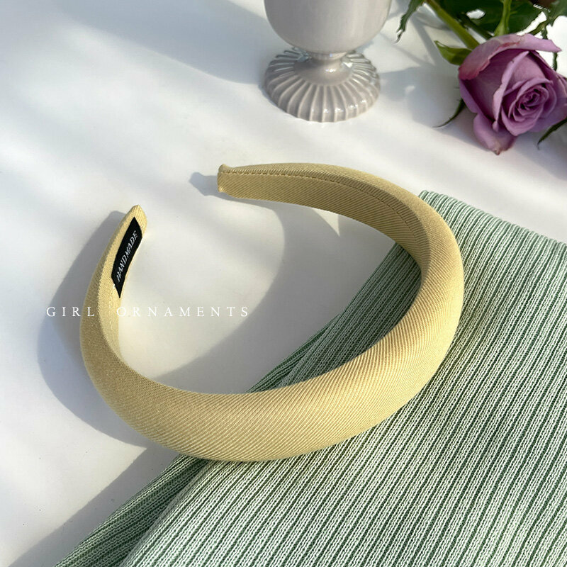 New fashion headband headband (yellow)