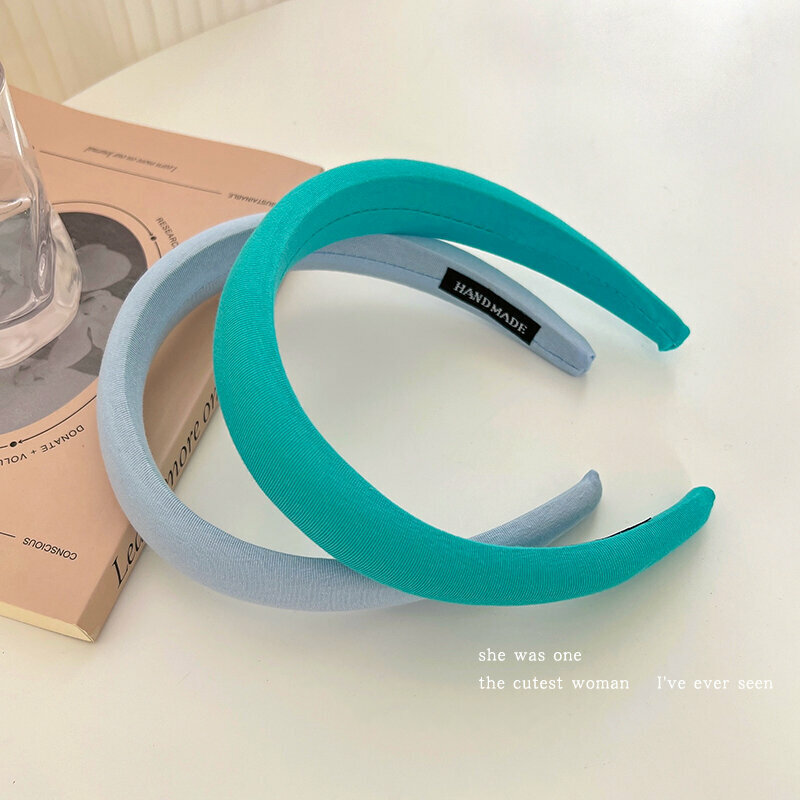 New fashionable headbands and headbands (dark-2 pieces)