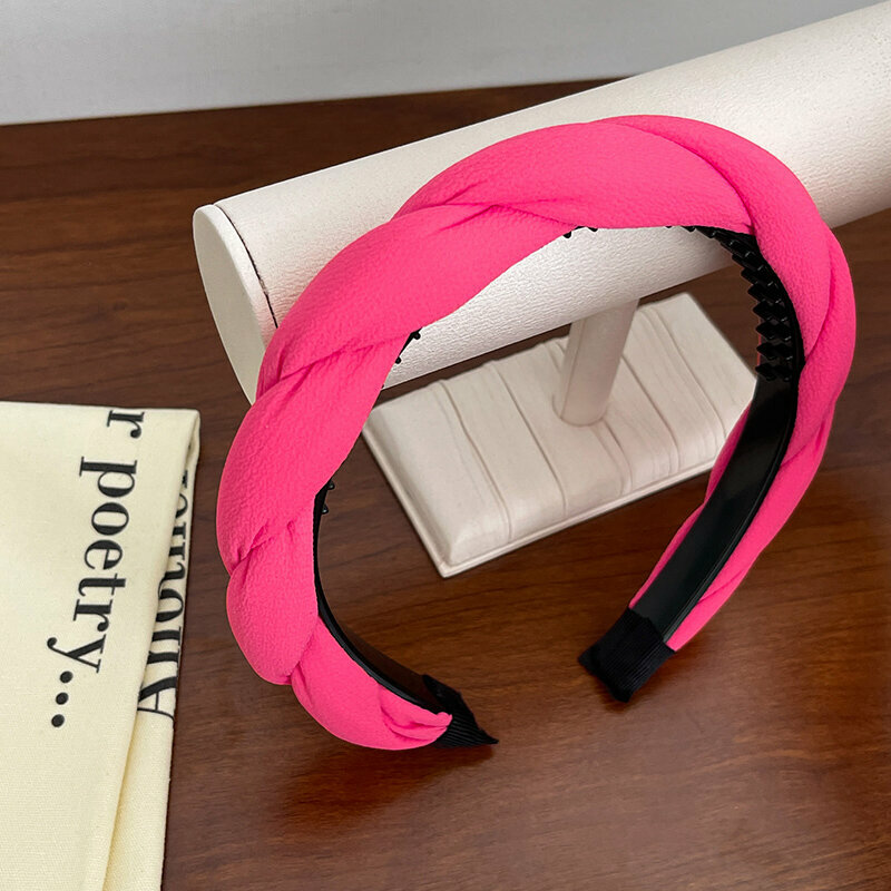 New fashion headband headband headband (rose red)