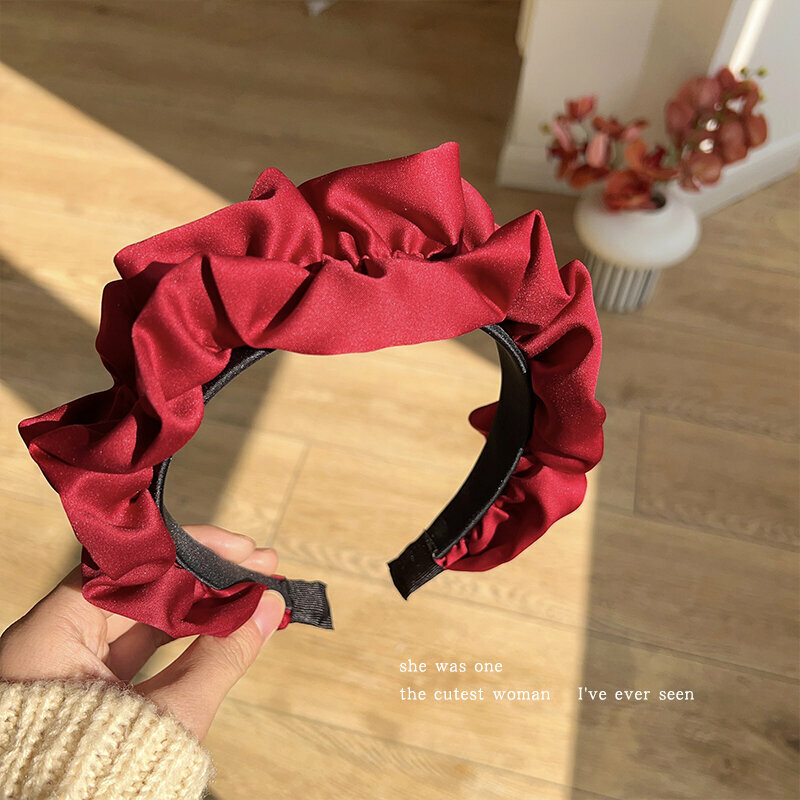 New fashion headband headband headband (red)