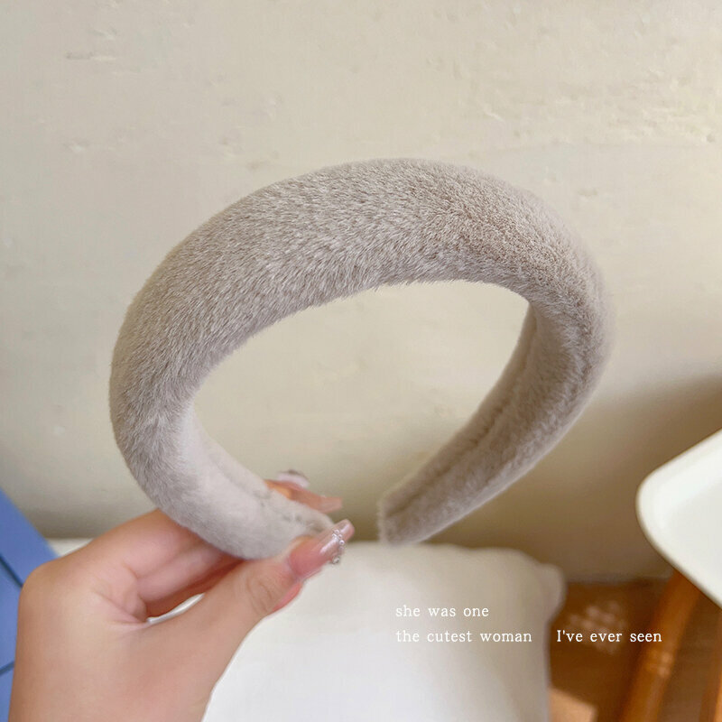 New fashion headband headband headband (light khaki)