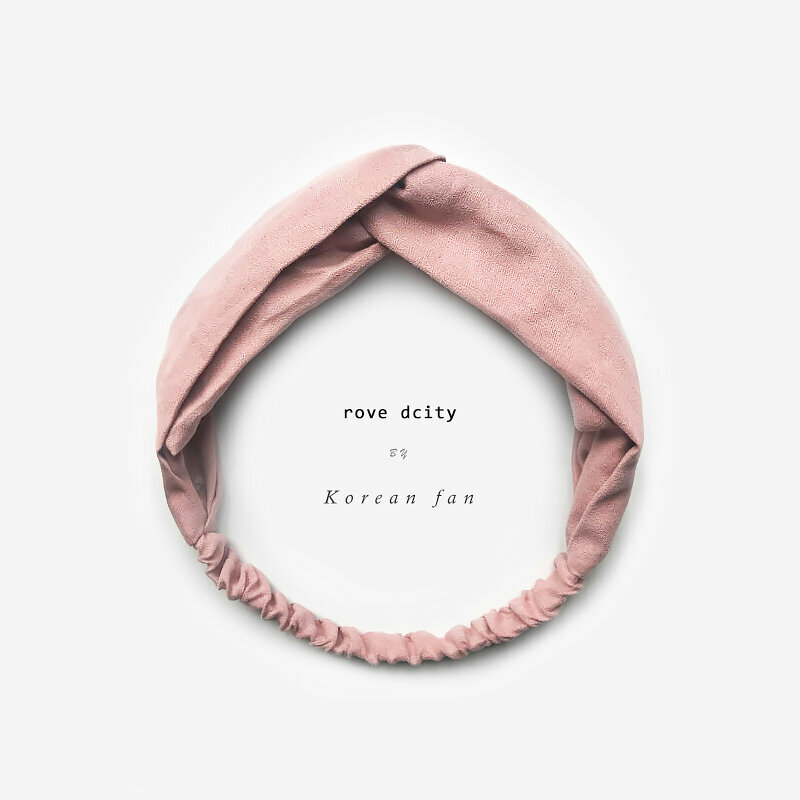 Hot push high elastic hair band elastic hair rope headband (pure pigmented powder)