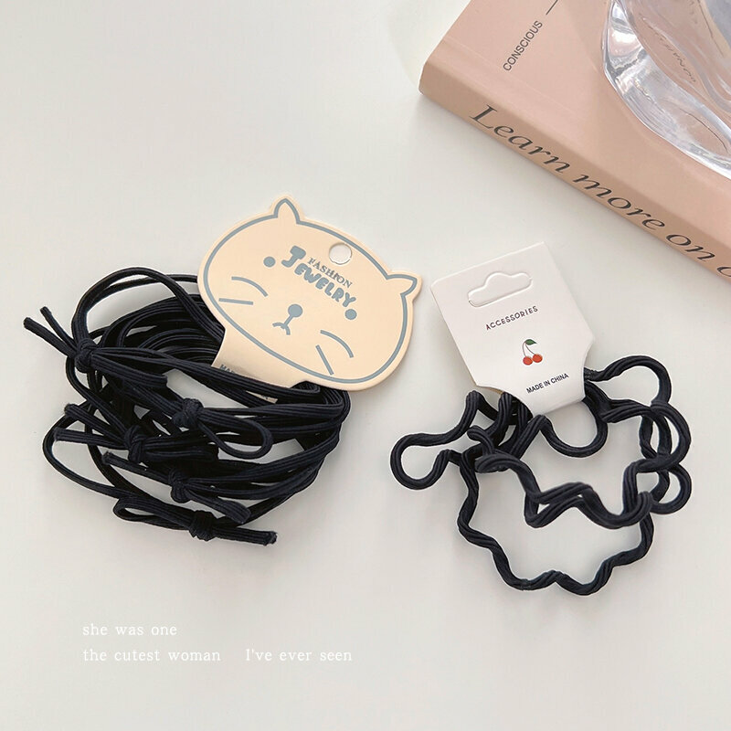 Hot push high elastic hair band elastic hair rope headband (Qianying-2 pieces)