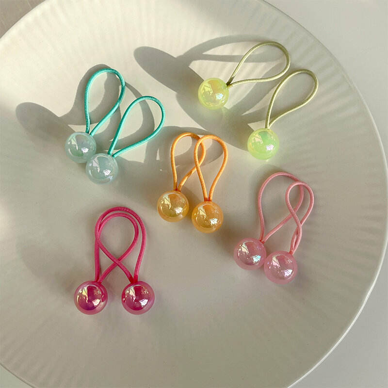 Hot push high elastic hair band elastic hair rope headband (round 10 pieces)