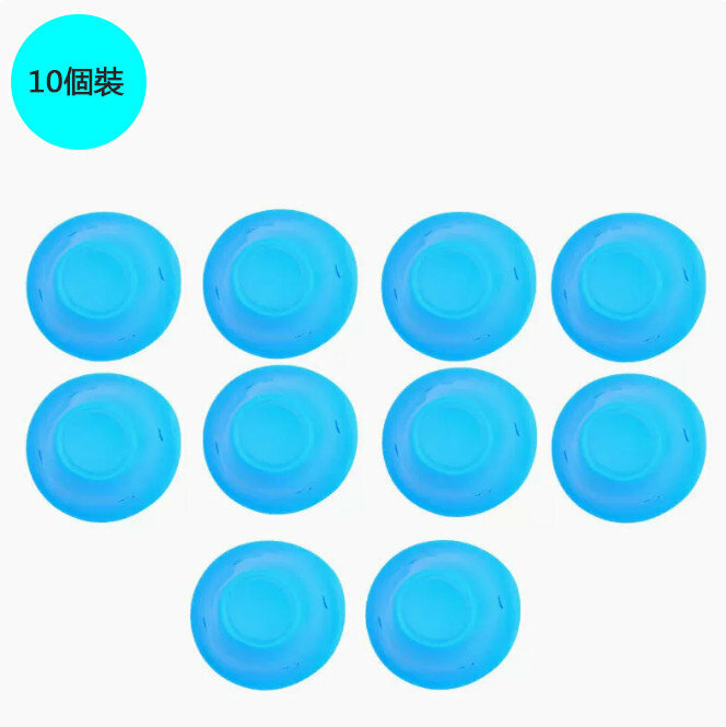 Hot Style [10-Pack] Mushroom Hair Curler (Blue)