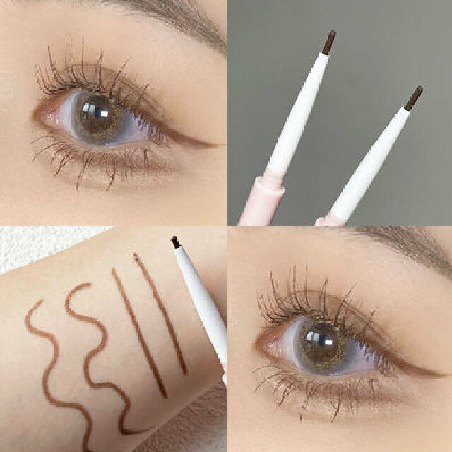 The most popular long-lasting non-smudge eyeliner gel pen for beginners-#02 Natural Brown