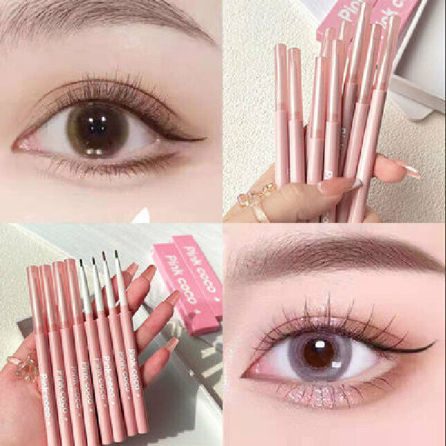 The most popular long-lasting non-smudge eyeliner gel pen for beginners-#01 Charm Black