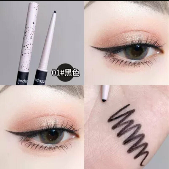 Hot style novice make-up long-lasting non-smudge eyeliner gel pen-#01 black