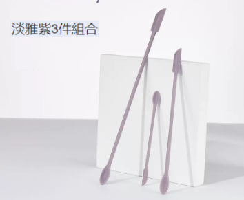新款矽膠刮刀（淺紫-3件組合）
