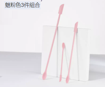 新款矽膠刮刀（魅粉色-3件組合）