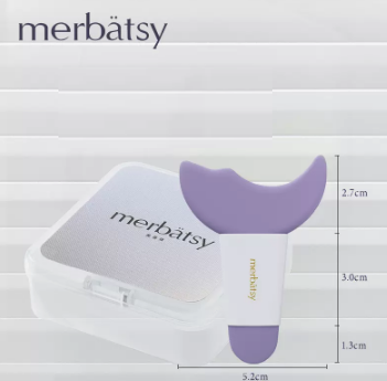New crescent eyelash baffle (purple single control storage box)