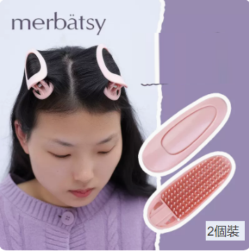 New fluffy hair tool (2 pink fluffy combs)
