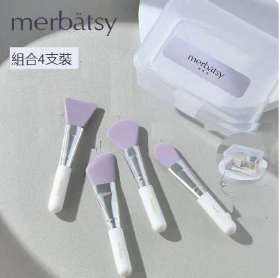 新款面膜刷面膜掃矽膠（M054面膜刷面膜掃四支裝）