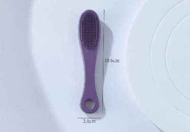 New facial cleansing brush (playful grape purple)