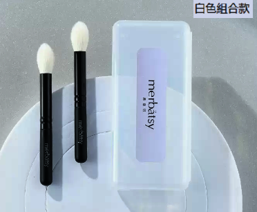 新款眼影刷（白色毛2支組合刷）