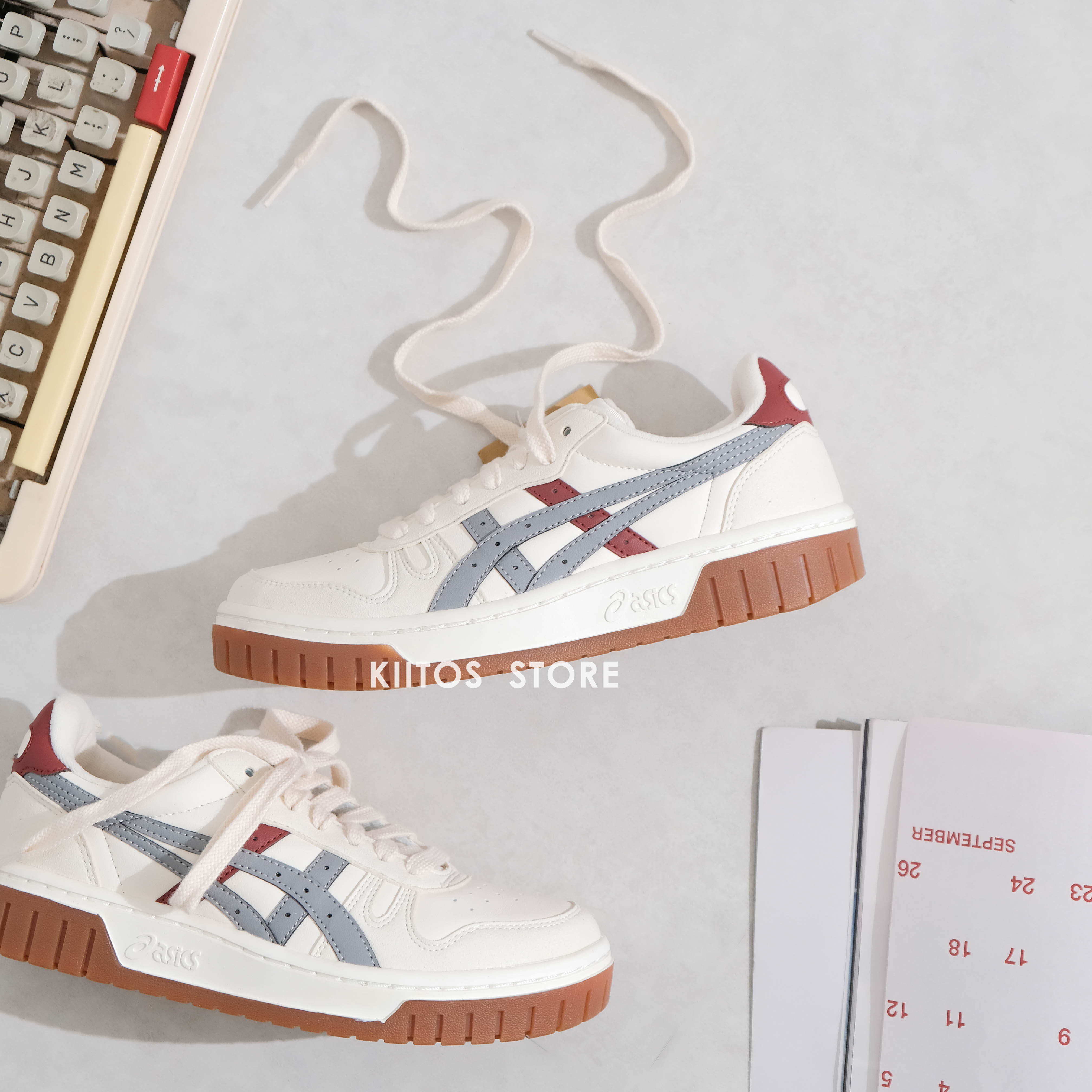 Asics Court Mz Low 焦糖芝麻果昔 1203A127-107