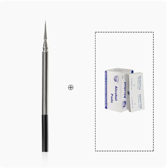 Popular Blackhead and Acne Remover Needle (Retro Black)