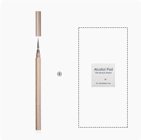 The hottest blackhead removal needle (gold style)