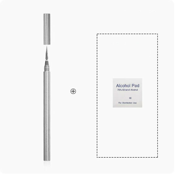 The most popular blackhead removal needle (silver model)