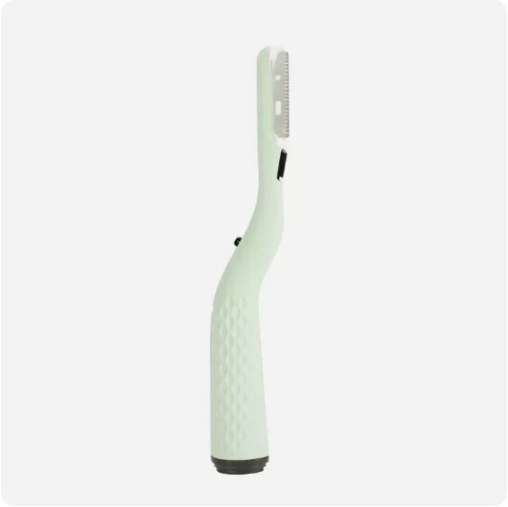 Popular luminous eyebrow trimmer with light (green)