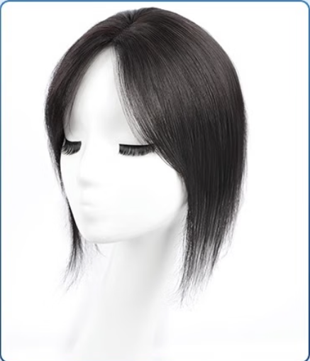 Hot style 1-pack figure-shaped bangs (natural color/mocha brown) (specification: 9*12*25CM) (please contact customer service to confirm the delivery color after placing the order)