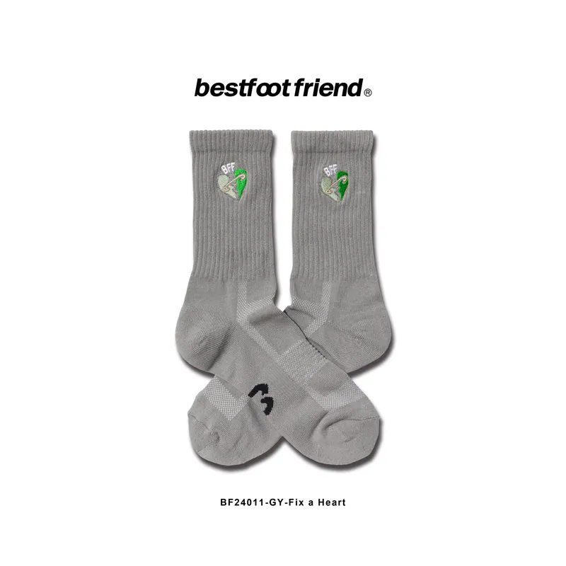 Best Foot Friend Fix a Heart Socks