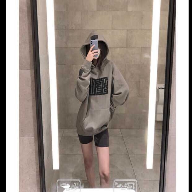 Hot selling hooded sweatshirt [Earth Gray] Sizes [S-XL] [Please contact customer service to confirm the delivery size after placing the order]