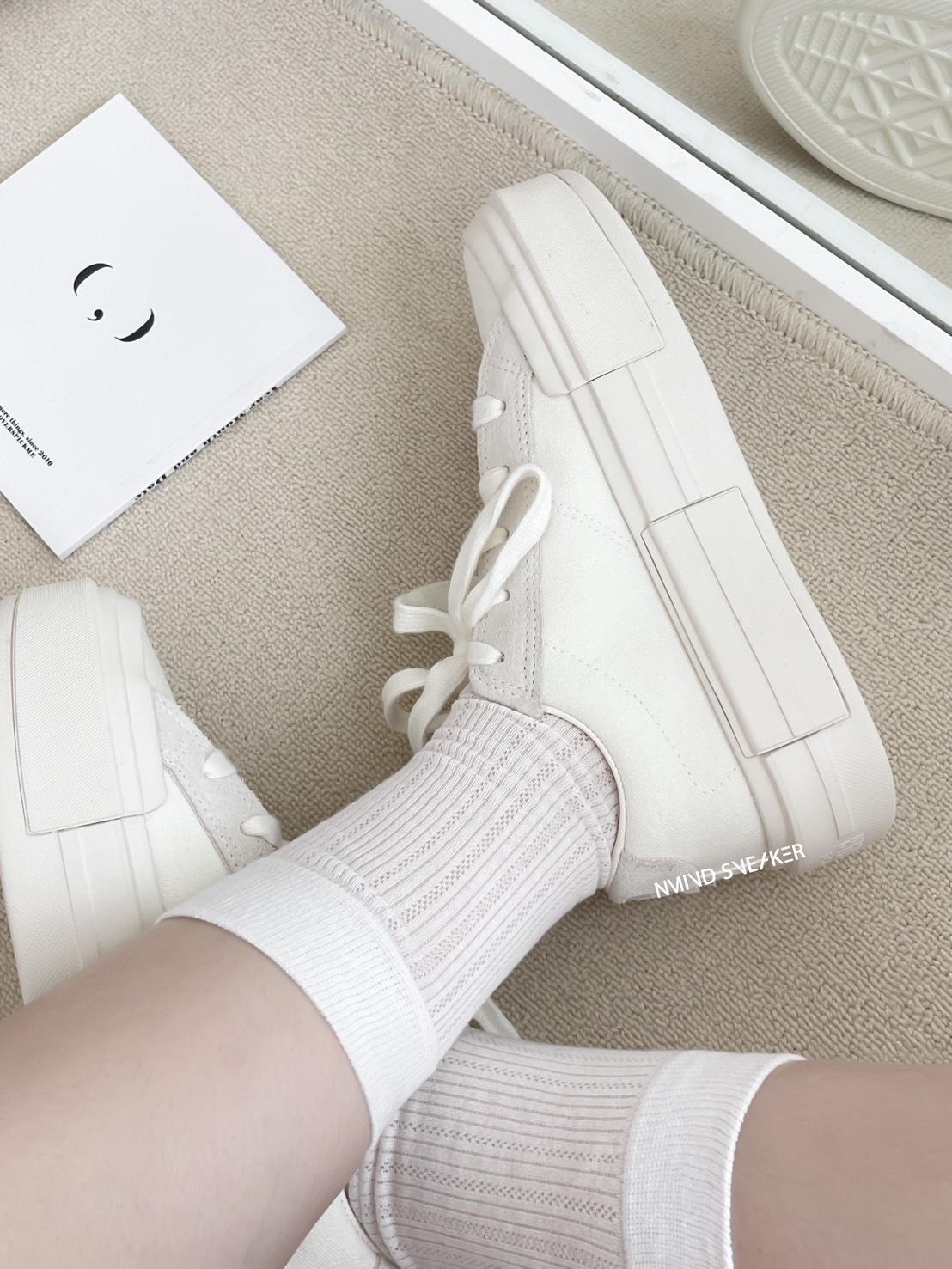 <線上SALE❤️‍🔥> Converse Chuck Taylor All Star Cruise 解構UU厚底 低筒米白