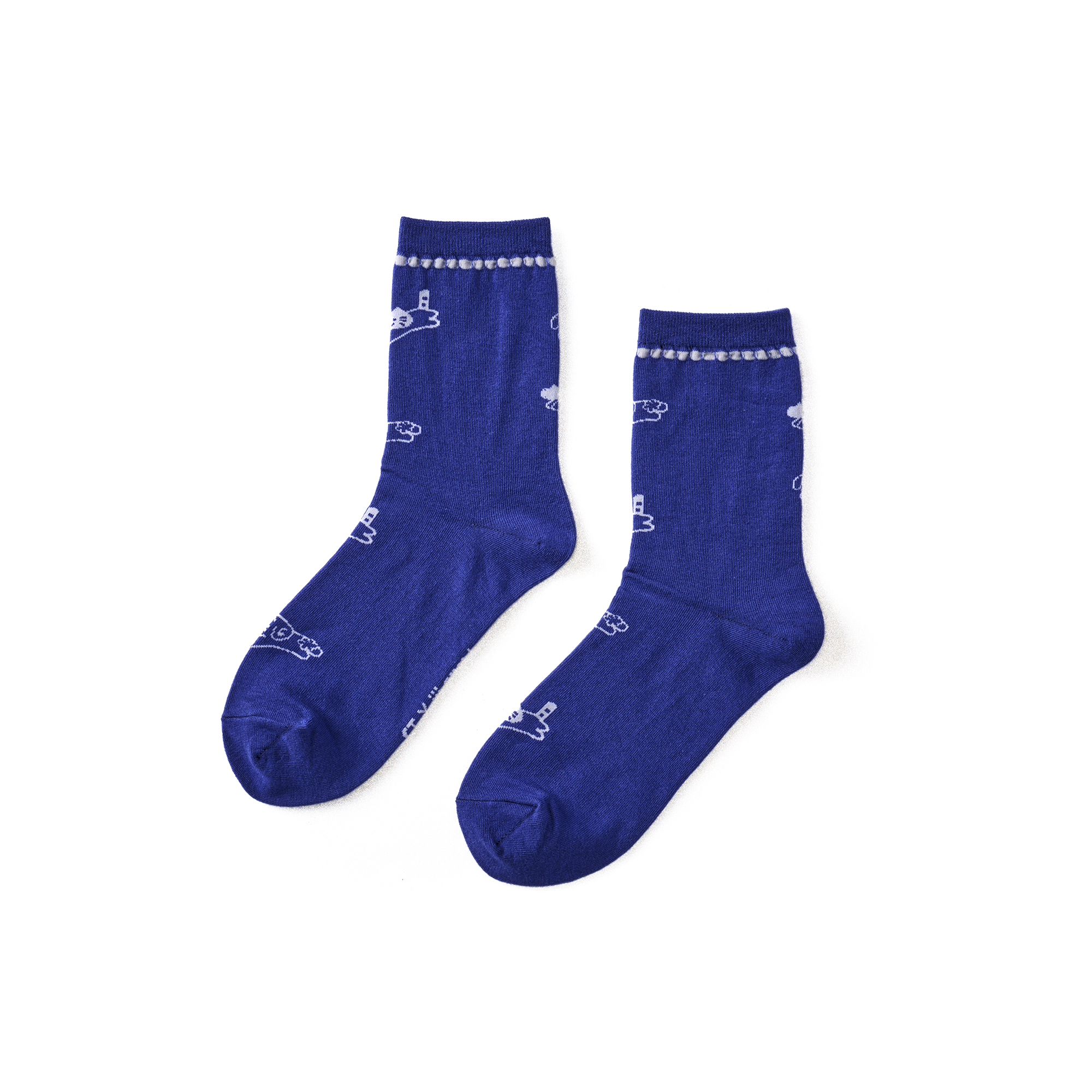 跳躍貓狗〈藍〉