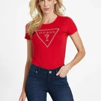 [S] GUESS CARLEE TEE,RUGBY RED, QBGI48K9TJ1-RUGBY RED (SGU566)