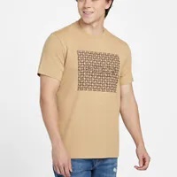 [S] GUESS BIRCH LOGO CREW,TOASTED TAUPE, XBYI84KAK91-TOASTED TAUPE [FINAL SALE] (SGU568)