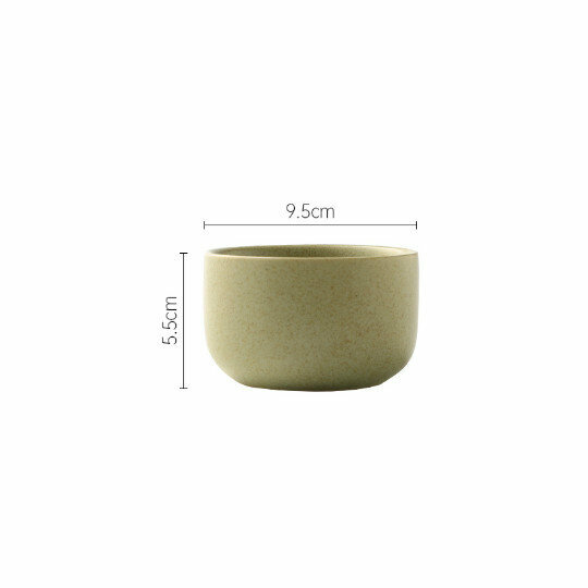 Hot recommendation: salad bowl, steak, Western food plate, soup bowl, eating bowl, cooking plate [small bowl-green]