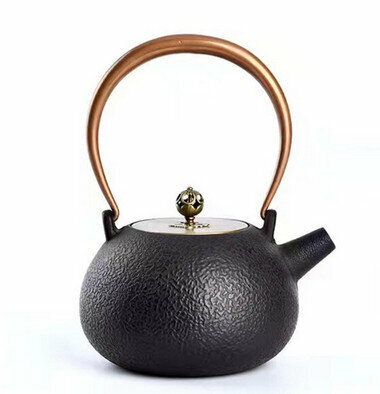 Hot-recommended old iron kettle for tea kettle and kettle without coating (specification: plain kettle (1.4L))