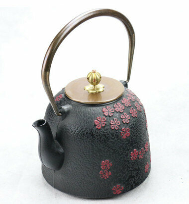 Hot push iron teapot (Specification: Senbonzakura 1.4L)