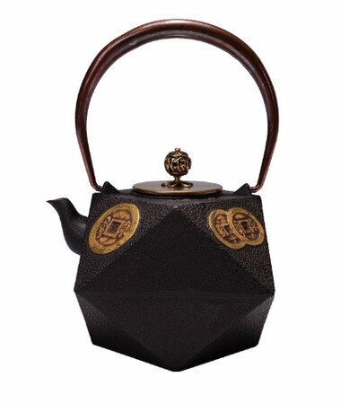 Hot push iron teapot (Specification: Money Slam 1.2L 1890g)