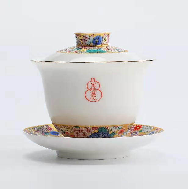 Hot recommended mutton fat jade porcelain Kung Fu teapot (style 9)
