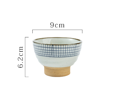 熱推湯吞杯茶杯陶瓷水杯（線條3.5高腳茶杯150ml)