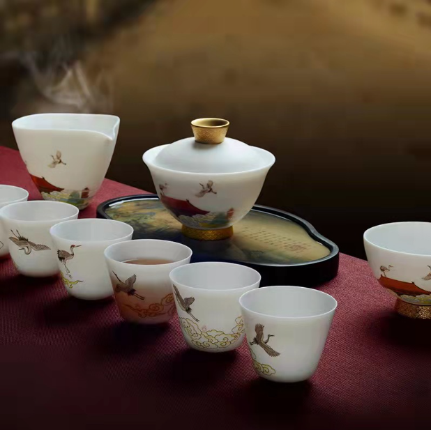 爆款功夫茶具套裝(紫氣東來)