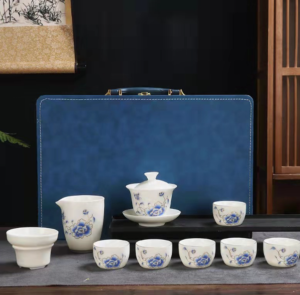 爆款功夫茶具(牡丹1)