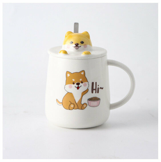 新款陶瓷水杯【301-400ml】【A款】 