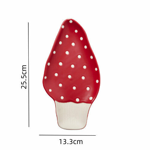 New ceramic mug water cup (TZ-306 mushroom-10 inch long plate)