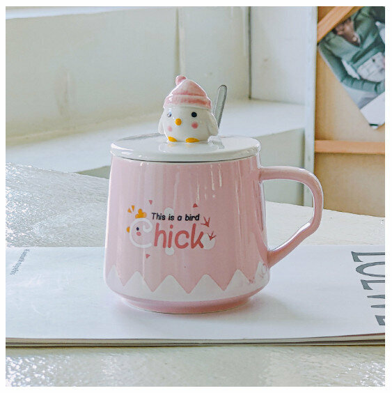 新款陶瓷水杯【301-400ml】【C款】 