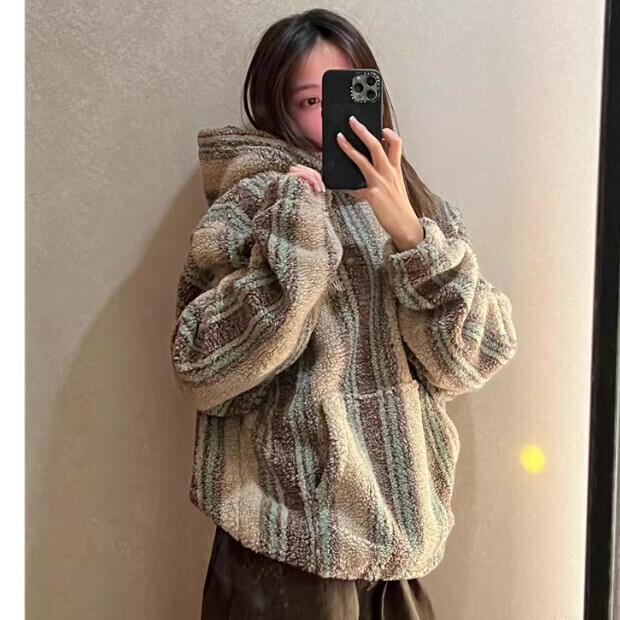 Hot selling hooded sweatshirt [green brown] size [S size - XL size] [please contact customer service to confirm the delivery size after placing the order]