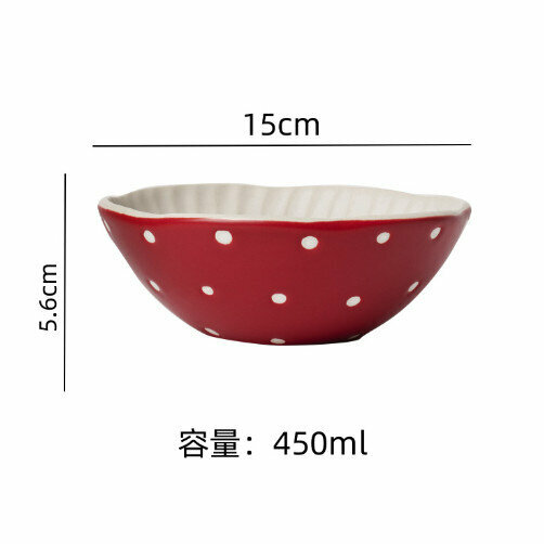熱賣陶瓷馬克杯水杯（TZ-306蘑菇-6寸大碗 ）