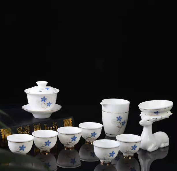 熱賣功夫茶具(藍色之戀10頭禮盒裝)
