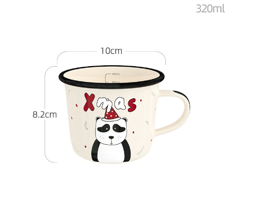 Hot Selling Ceramic Mug (Specification: Christmas Panda (New Product) [320ml])