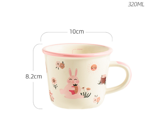 Hot Selling Ceramic Mug (Specification: Carrot Rabbit [320ml])