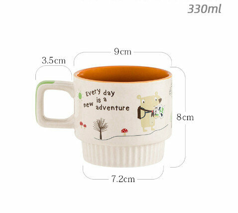 Hot Selling Ceramic Mug (Specification: Explorer B [330ml])